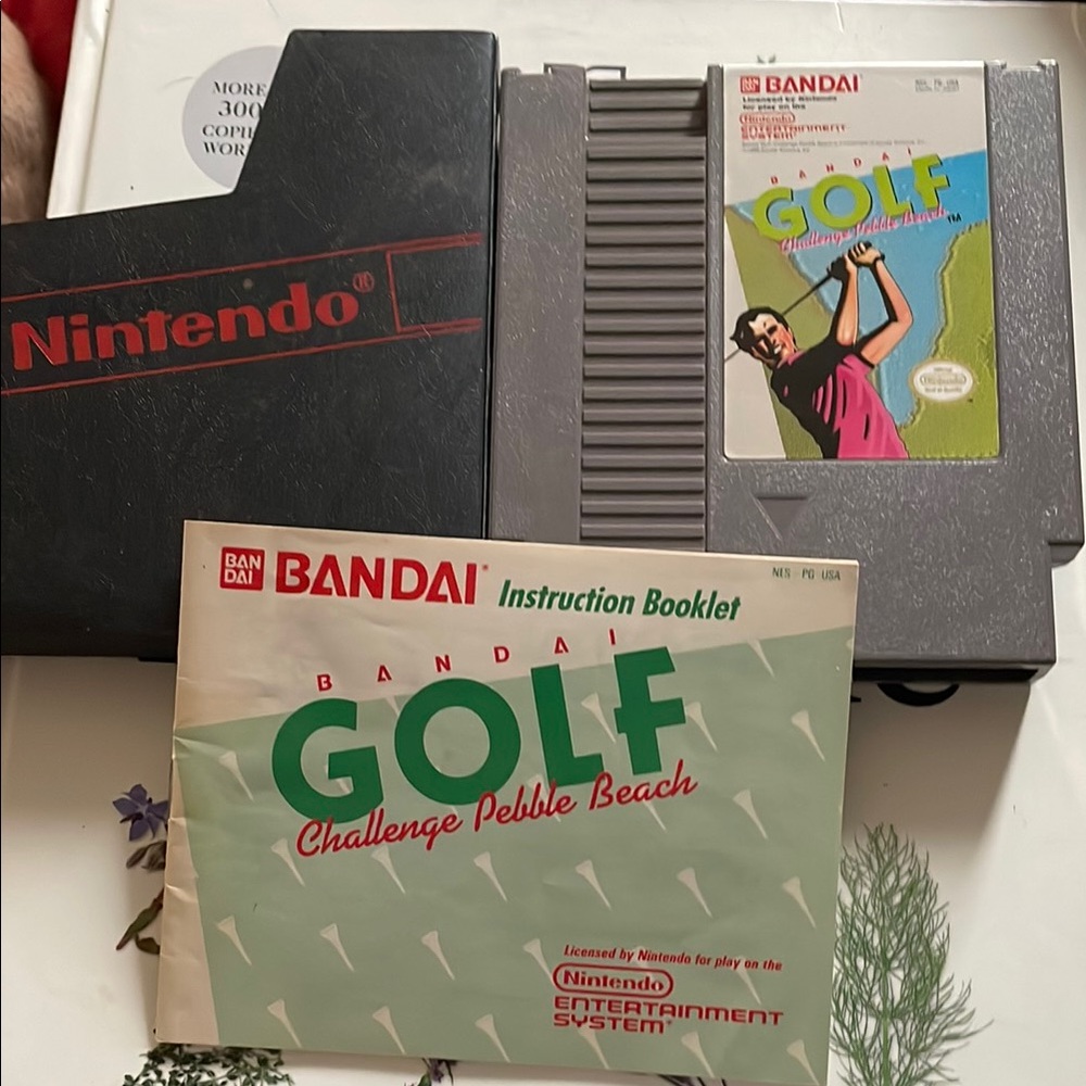 Nintendo Bandai Golf Challenge Pebble Beach - Gray